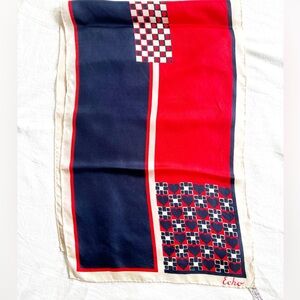 Vintage 60s Echo Long Silk Scarf